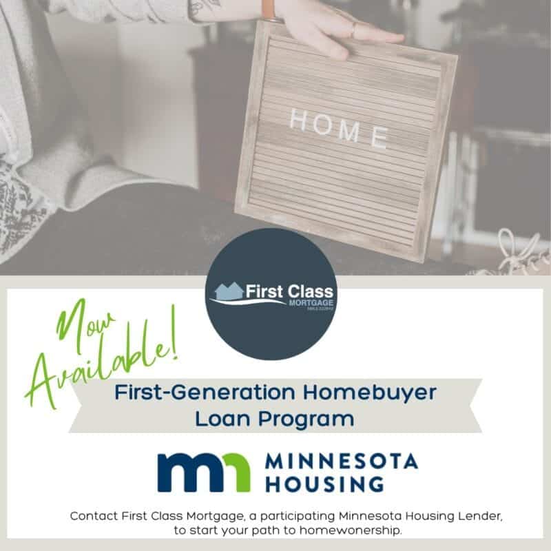 First Generation Homebuyer Loan Progarm